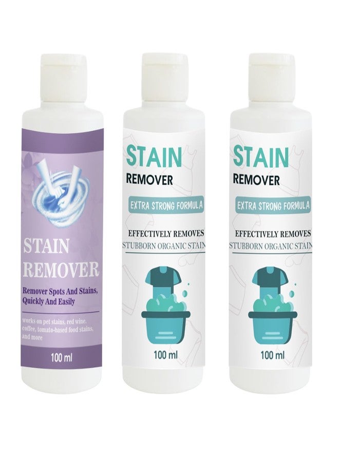 TOOVUS Stain Remover Combo Pack of Purple, Doll and Doll Stain Remover | Multi-Surface Cleaning Solution for Clothes, Fabrics, Upholstery (100 g Each) - Image 1